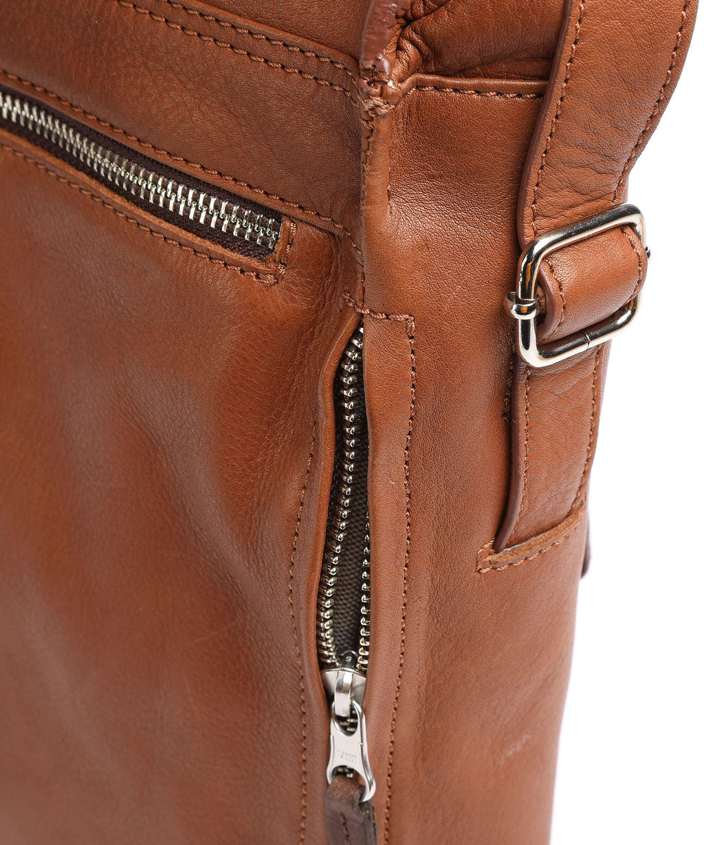 Harold's Lift Briefcase cognac