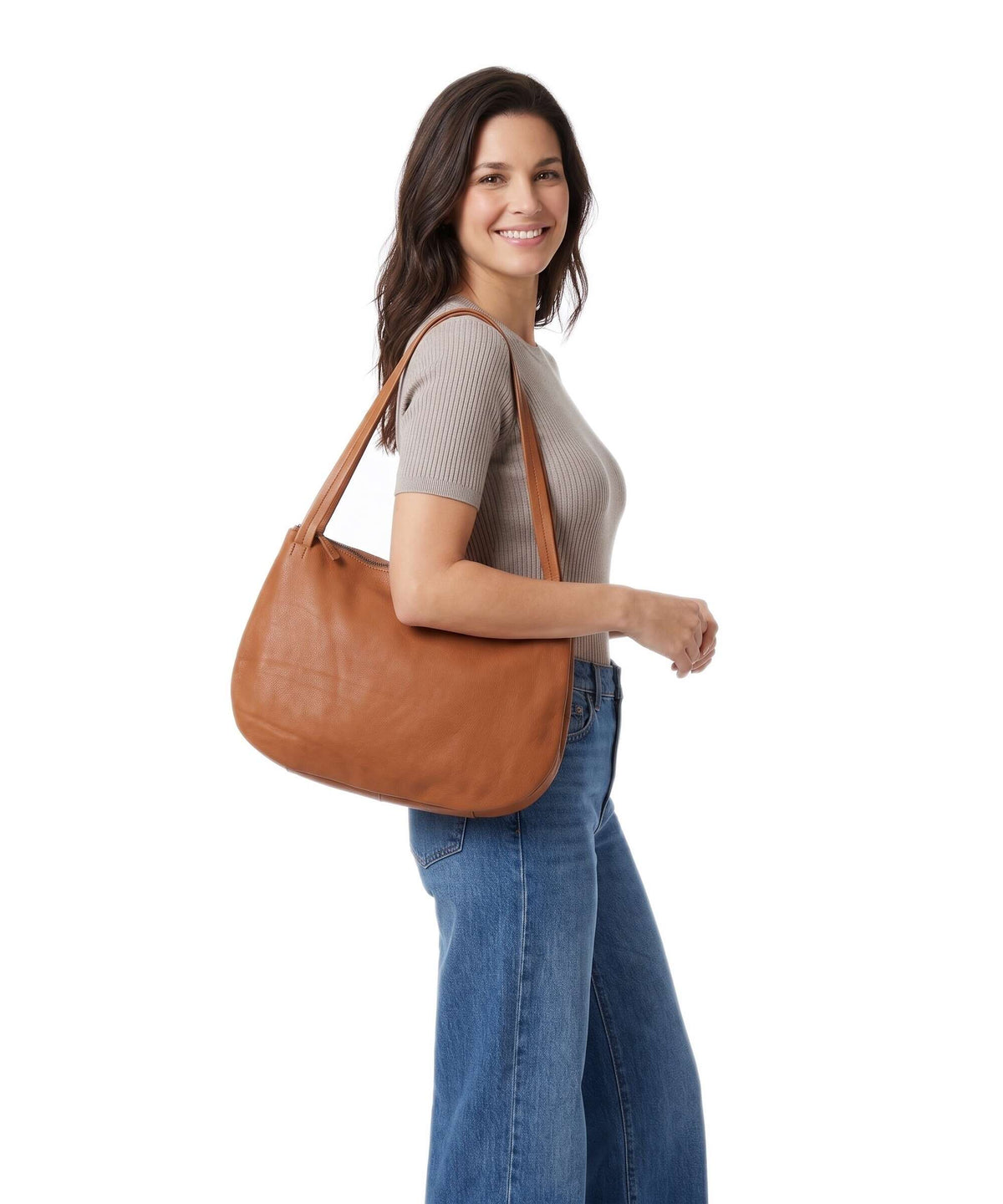 Harold's Cufu Tote bag cognac