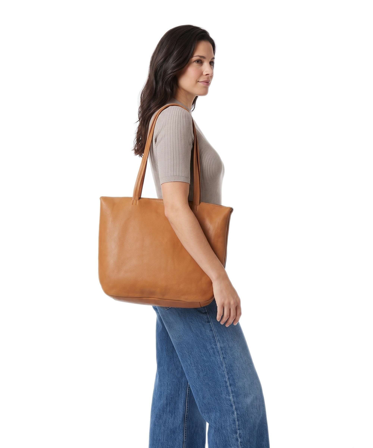 Harold's Cufu Tote bag cognac