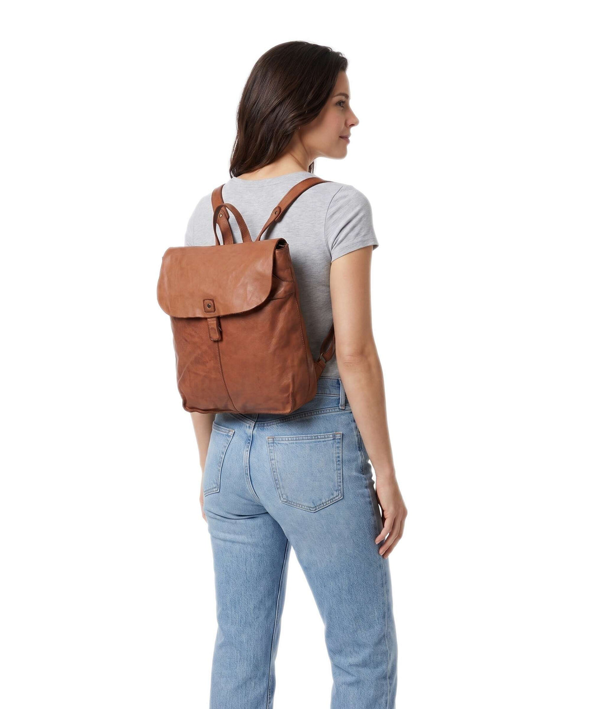 Harold's Submarine Backpack cognac