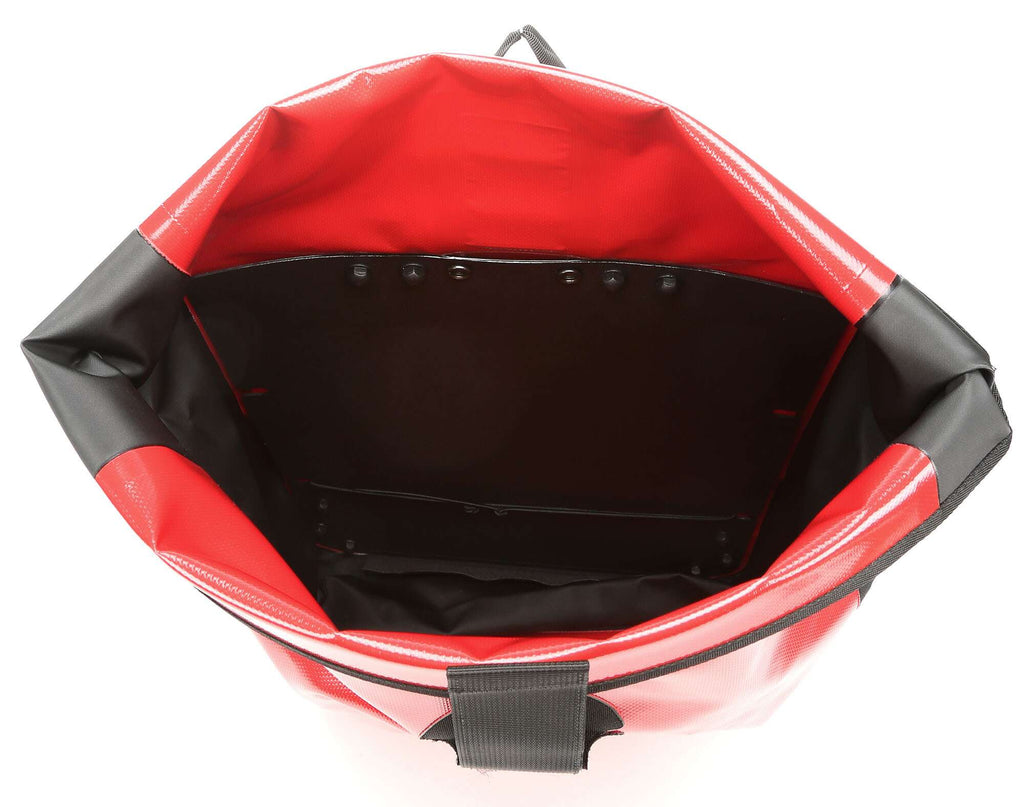 Ortlieb Messenger-Bag Rolltop backpack red/black