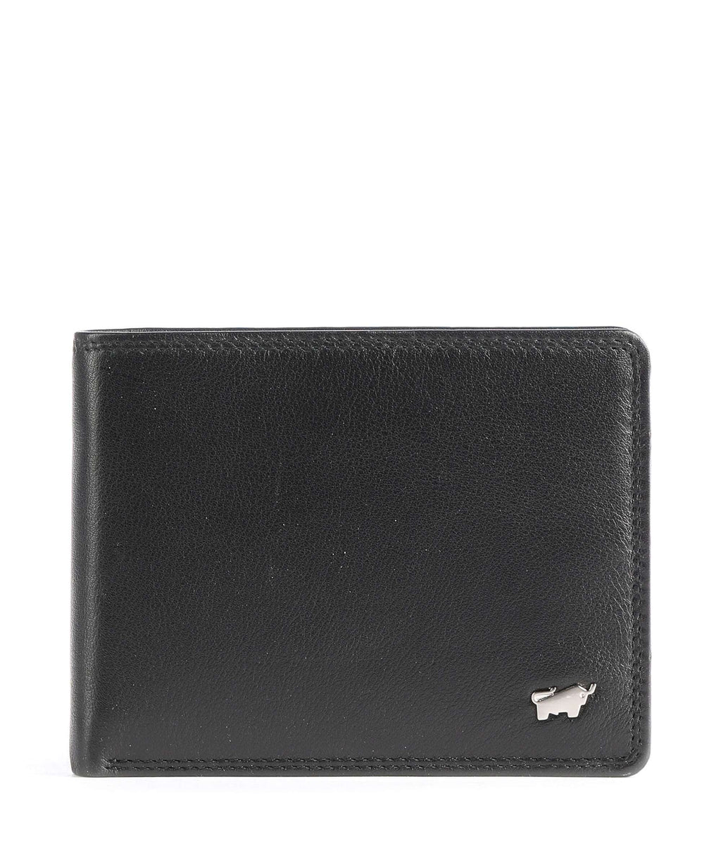 Braun Büffel Golf Secure Wallet black