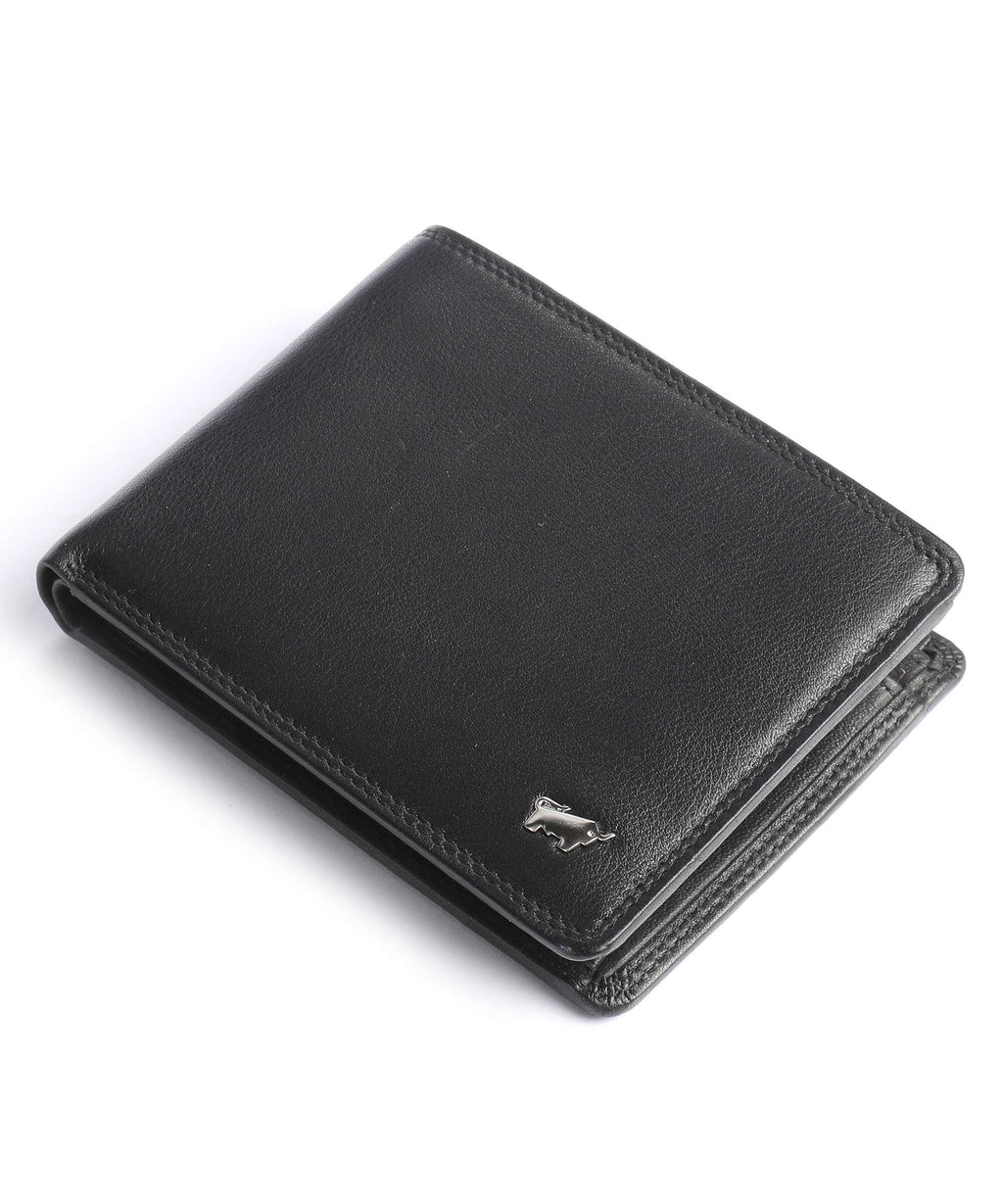 Braun Büffel Golf Secure Wallet black