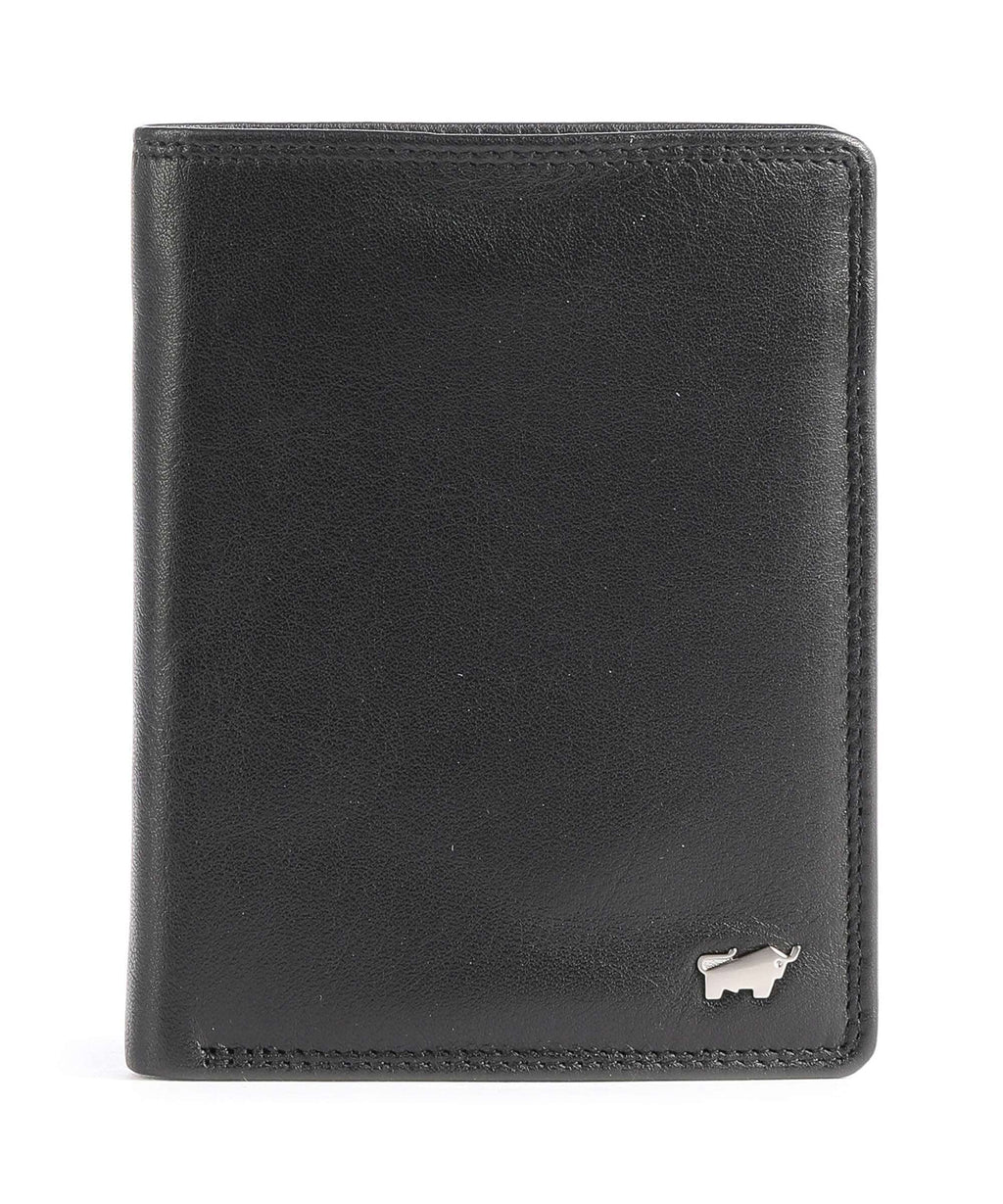 Braun Büffel Golf Secure Wallet black