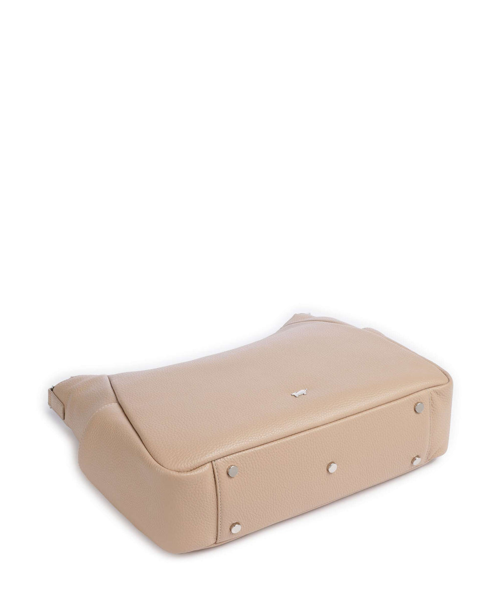 Braun Büffel Hanna Hobo bag creme