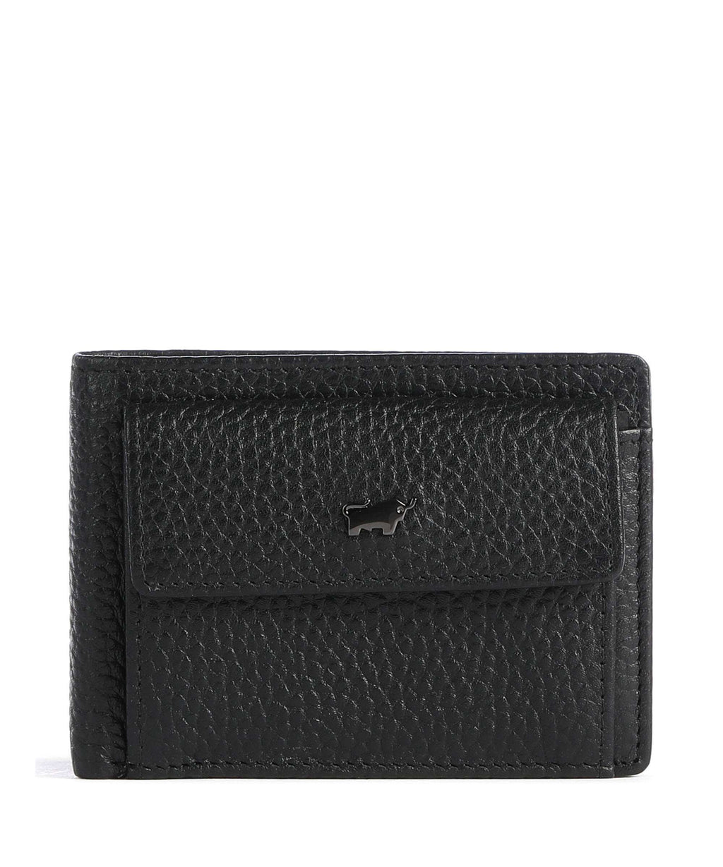 Braun Büffel Theo Wallet schwarz