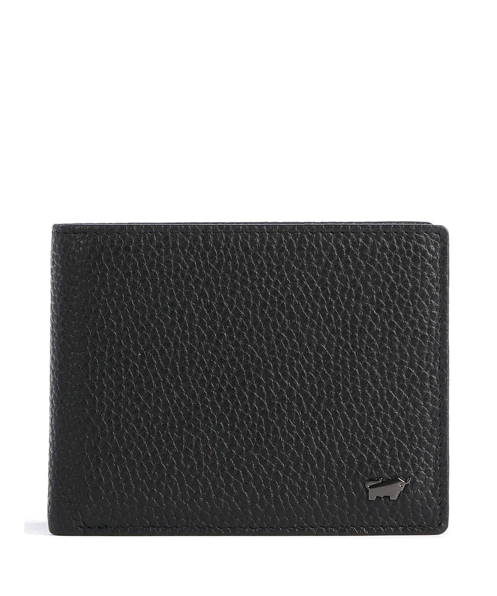 Braun Büffel Theo Wallet schwarz