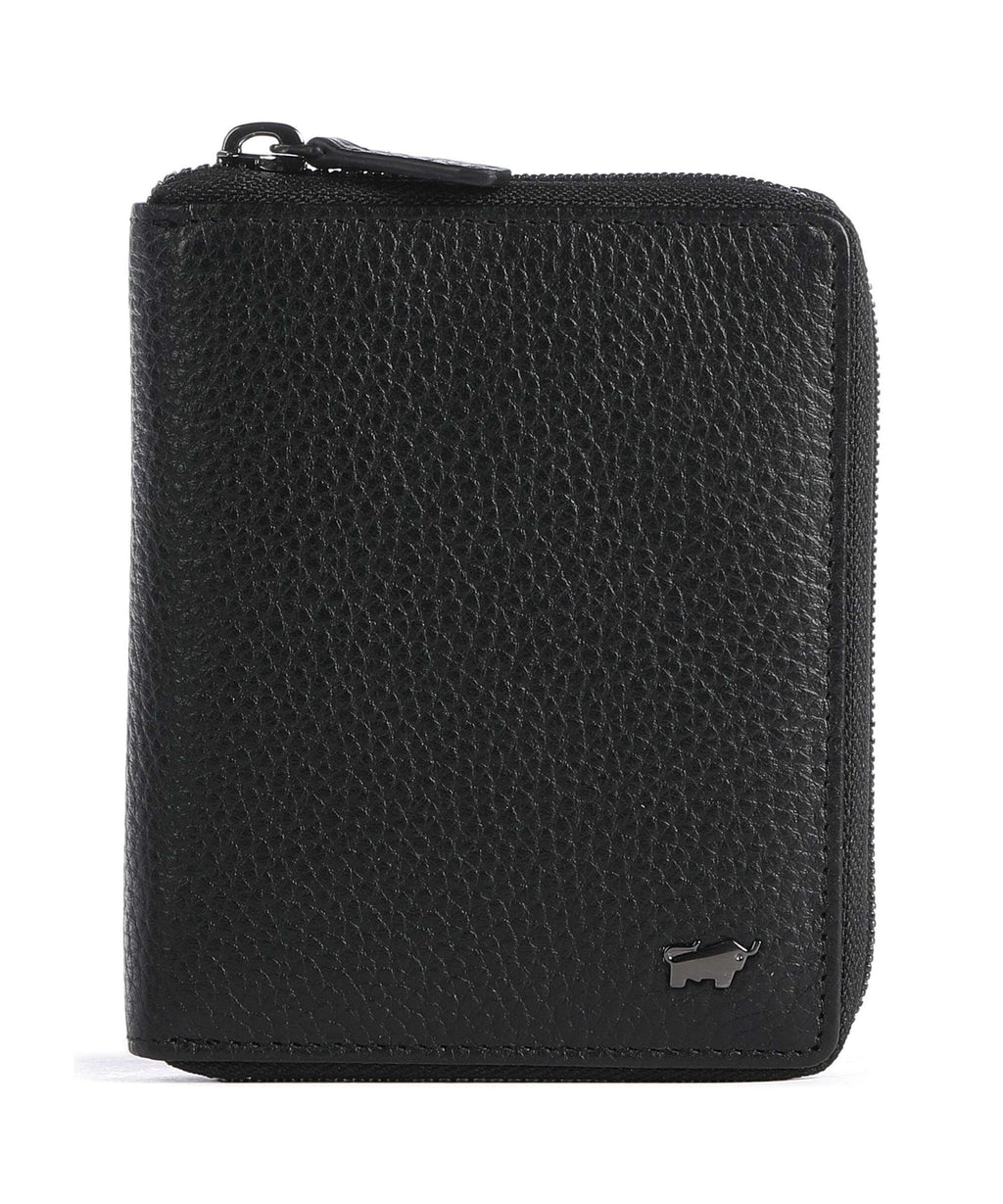 Braun Büffel Theo Wallet schwarz