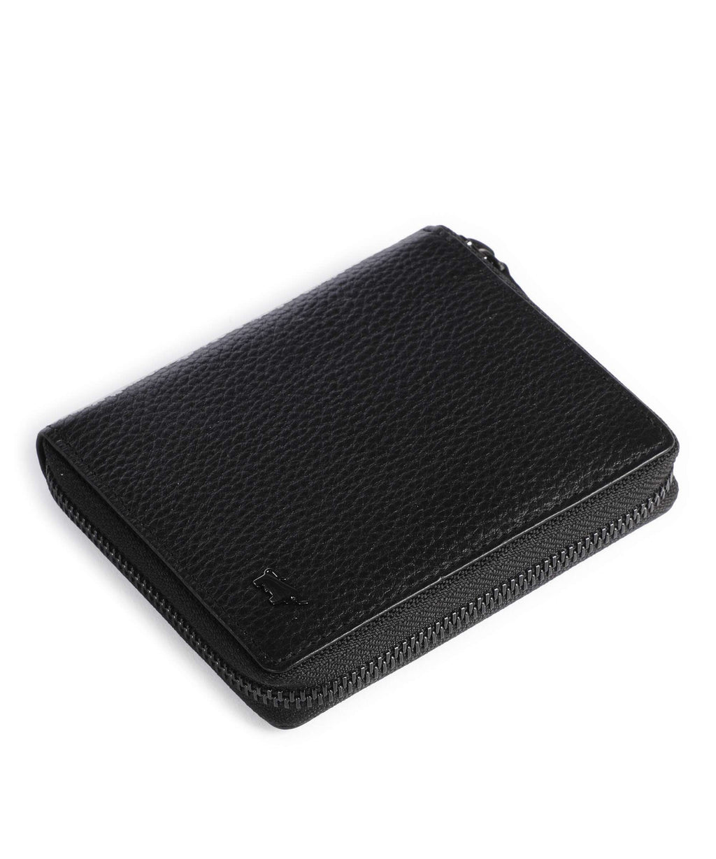 Braun Büffel Theo Wallet schwarz