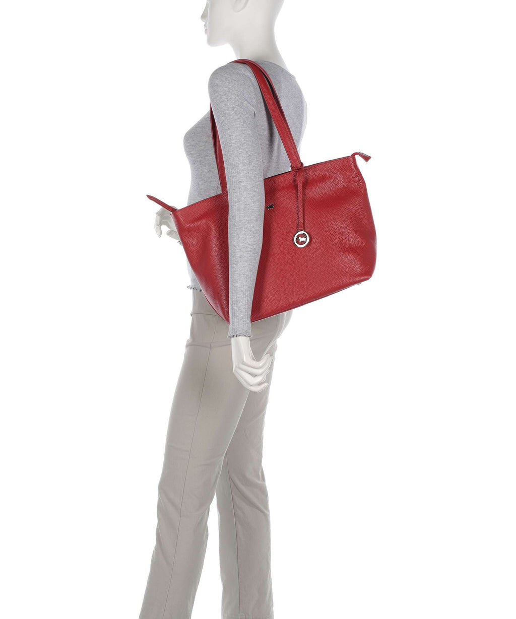 Braun Büffel Hanna Tote bag red