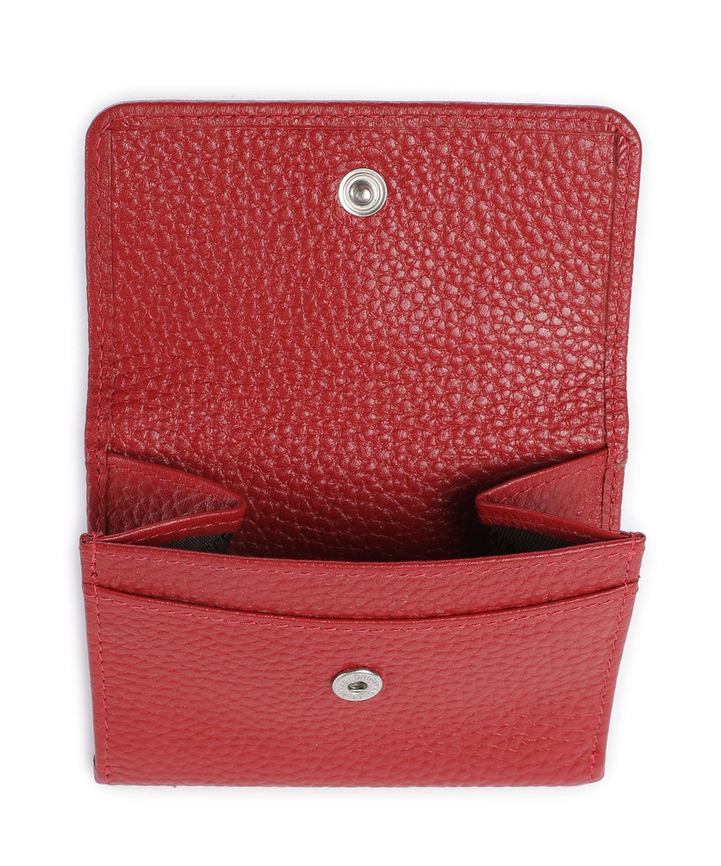 Braun Büffel Asti Wallet red