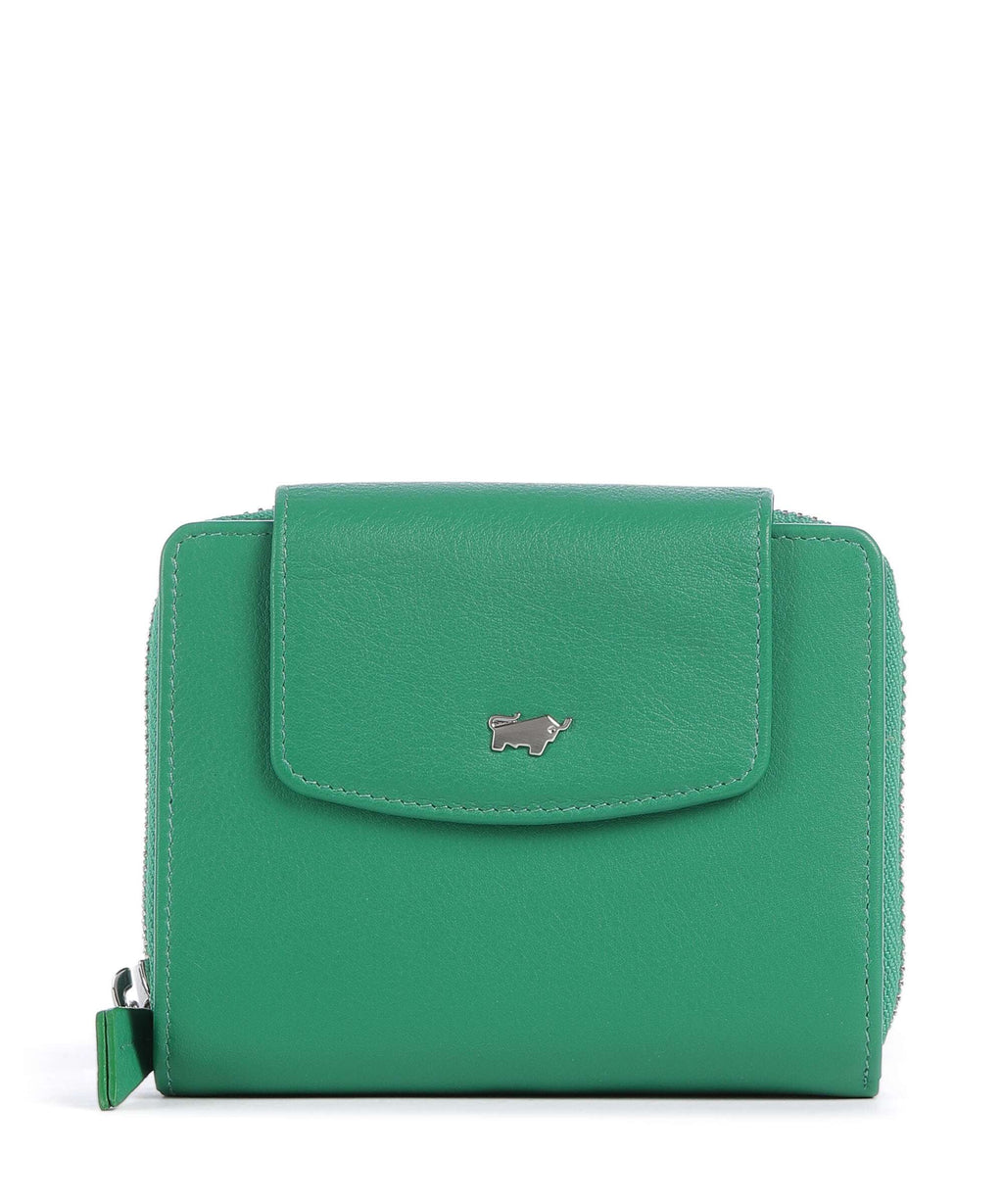 Braun Büffel Joy Wallet fern green