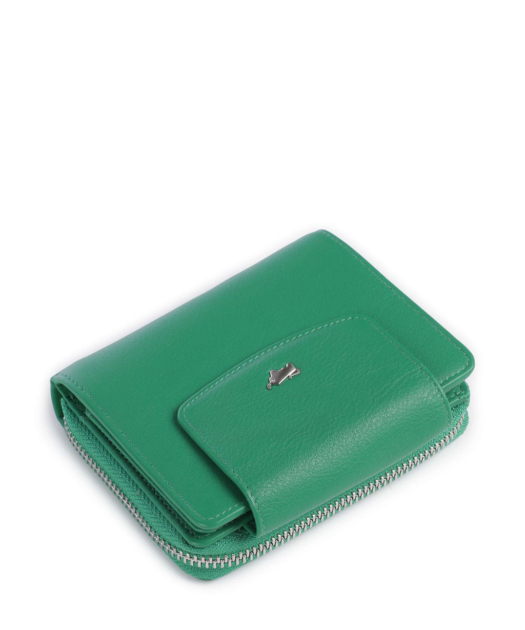 Braun Büffel Joy Wallet fern green