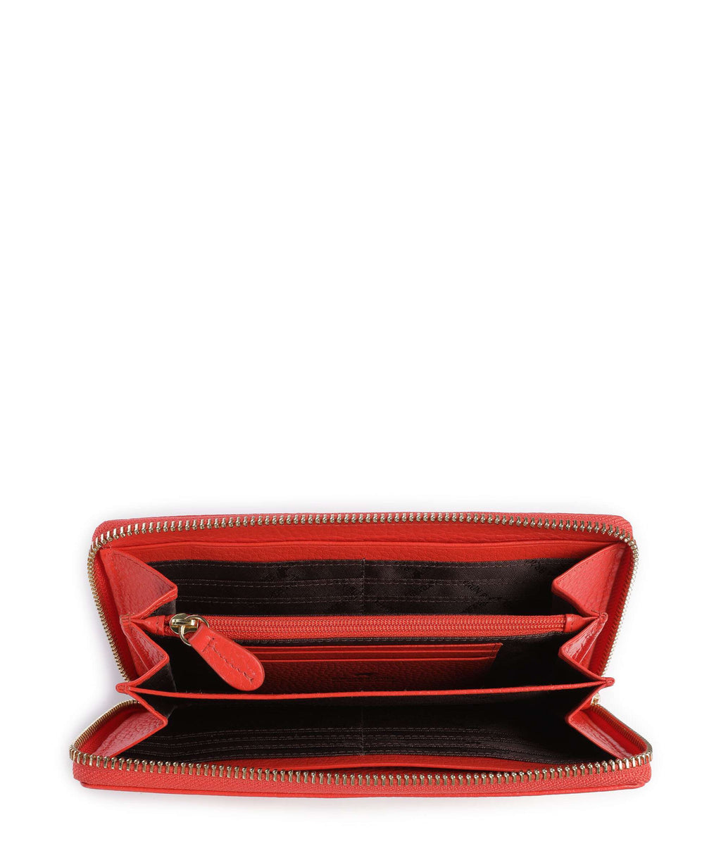 Braun Büffel Asti Wallet rich red