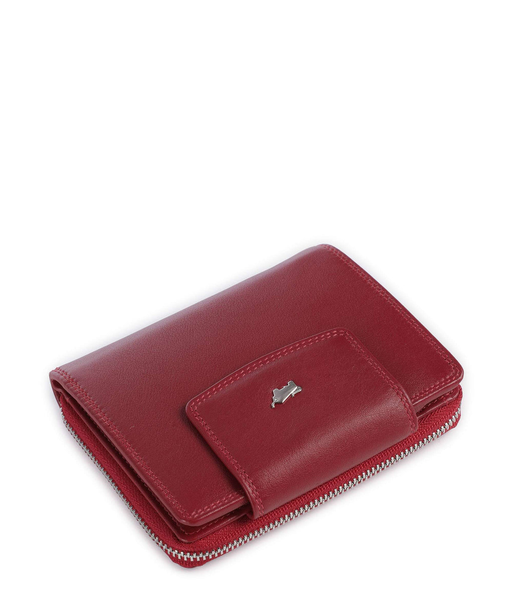 Braun Büffel Golf Wallet rot