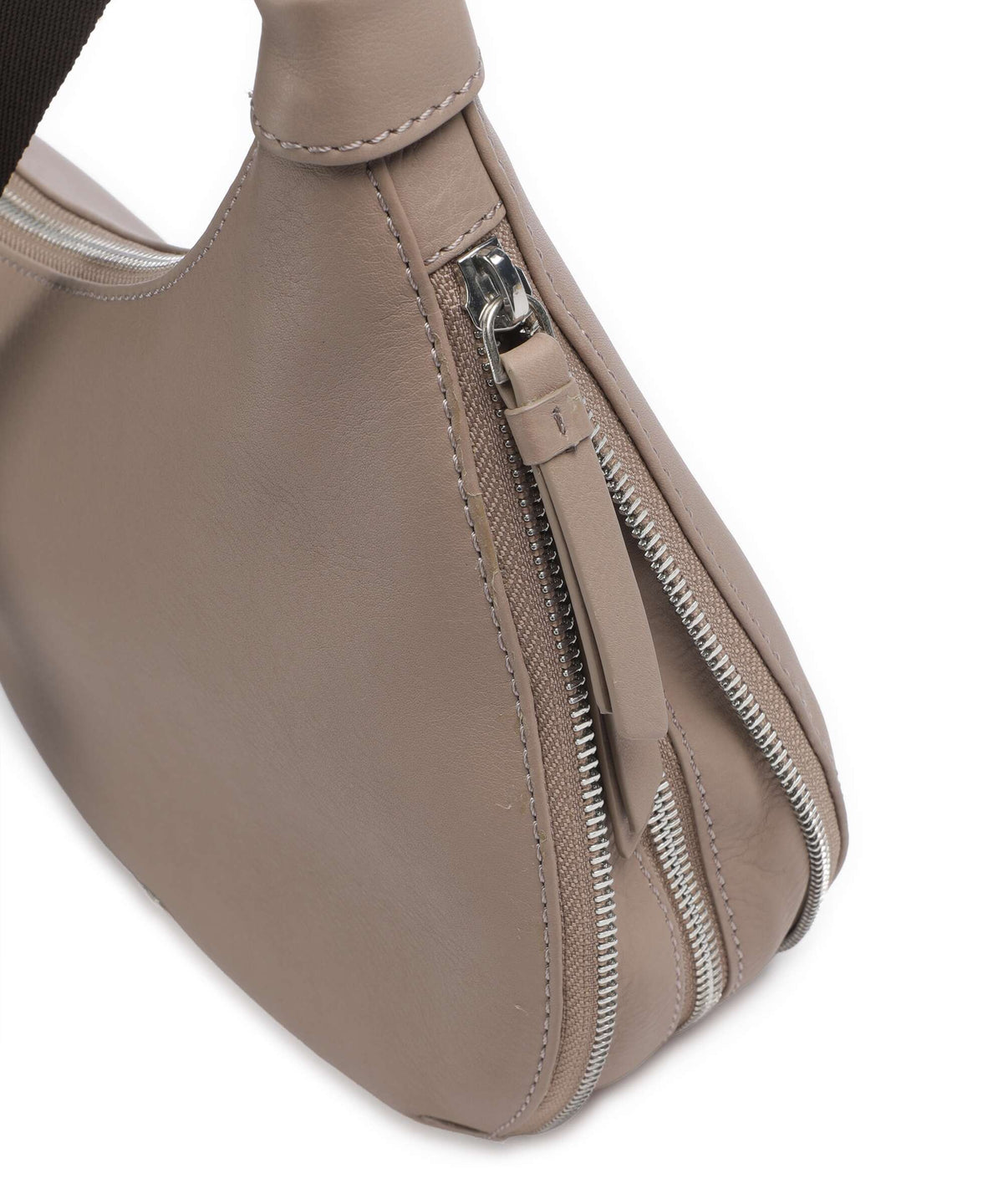 Braun Büffel Liv S Hobo bag taupe