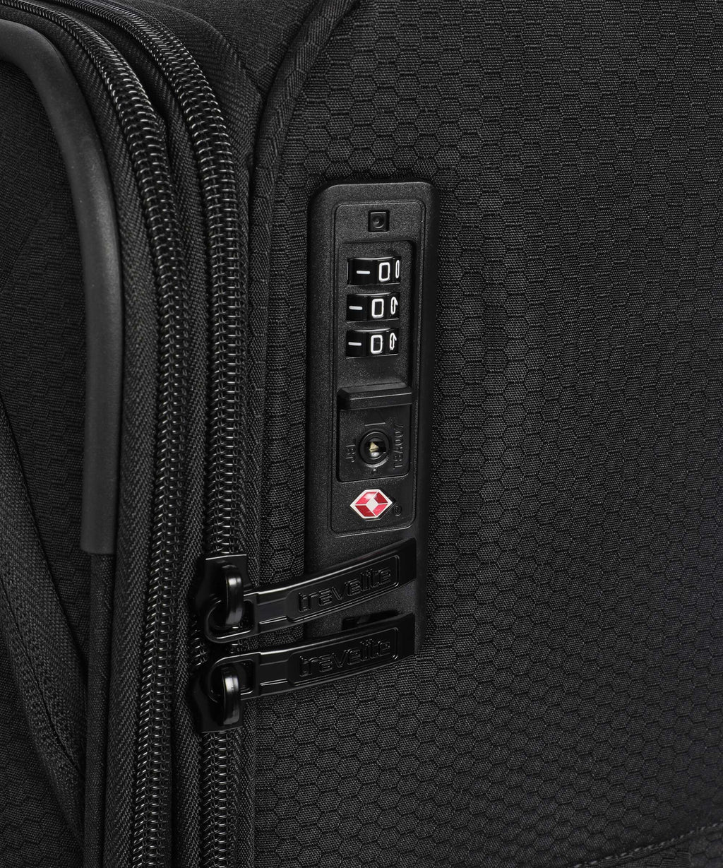 Travelite Kick Off Spinner (4 wheels) black