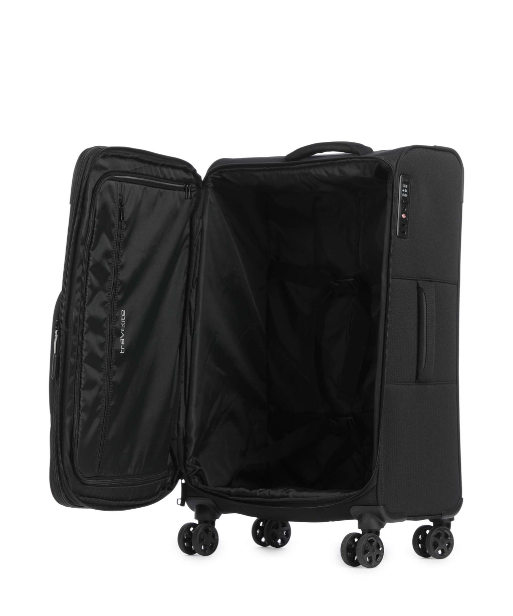 Travelite Kick Off Spinner (4 wheels) black