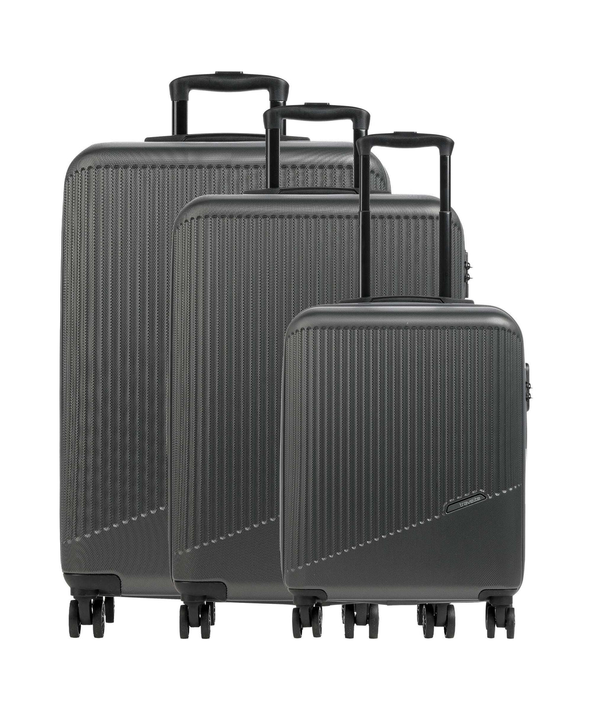 Travelite Bali Suitcase set (4 wheels) anthrazit