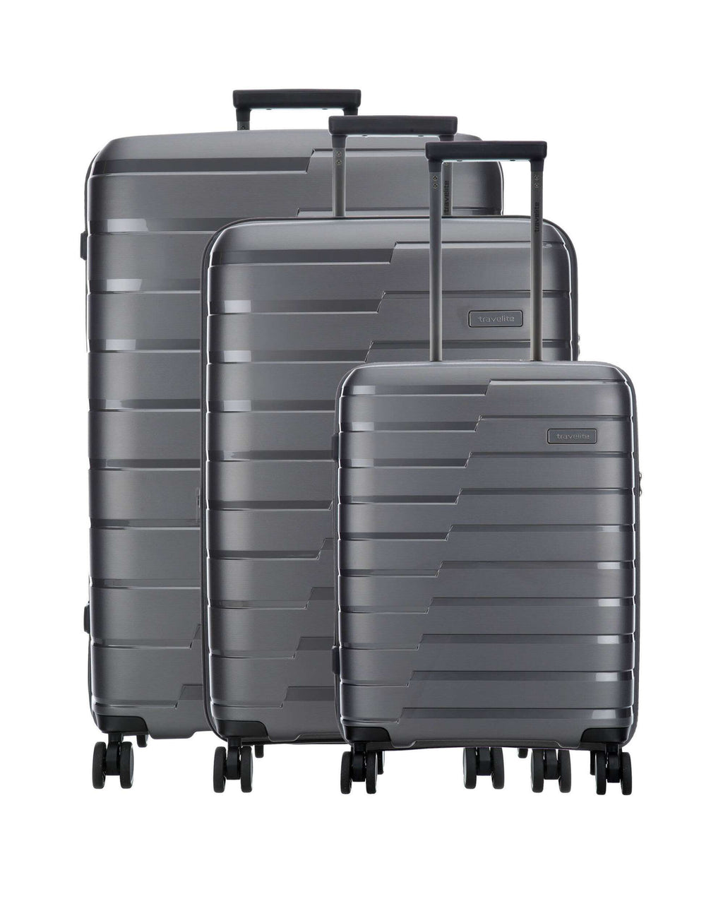 Travelite Air Base Suitcase set (4 wheels) anthrazit