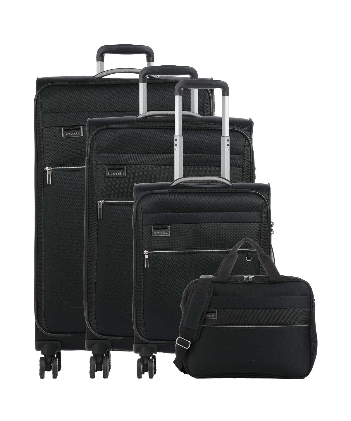 Travelite Miigo Suitcase set (4 wheels) nachtschwarz