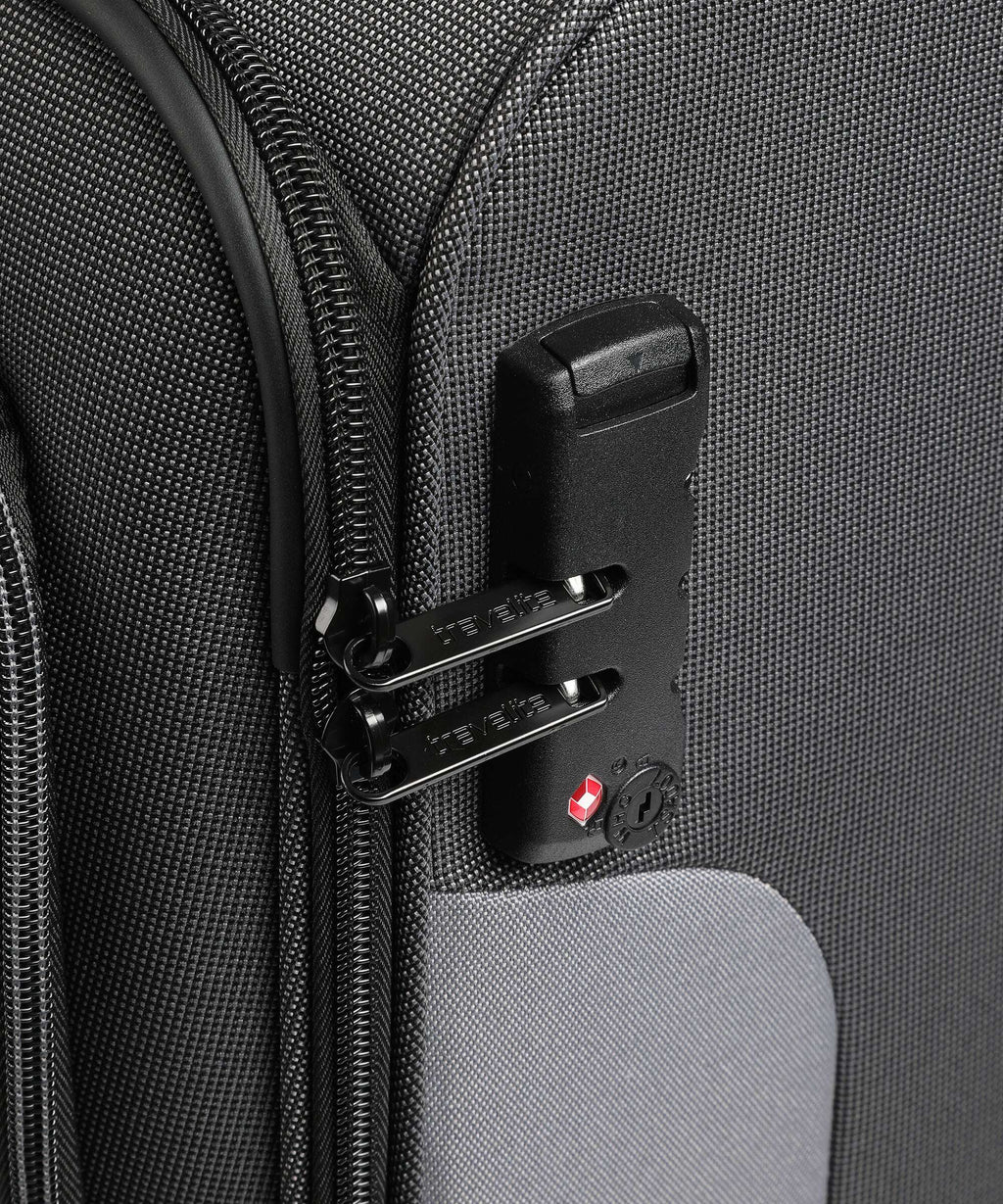Travelite Viia Spinner (4 wheels) schiefer