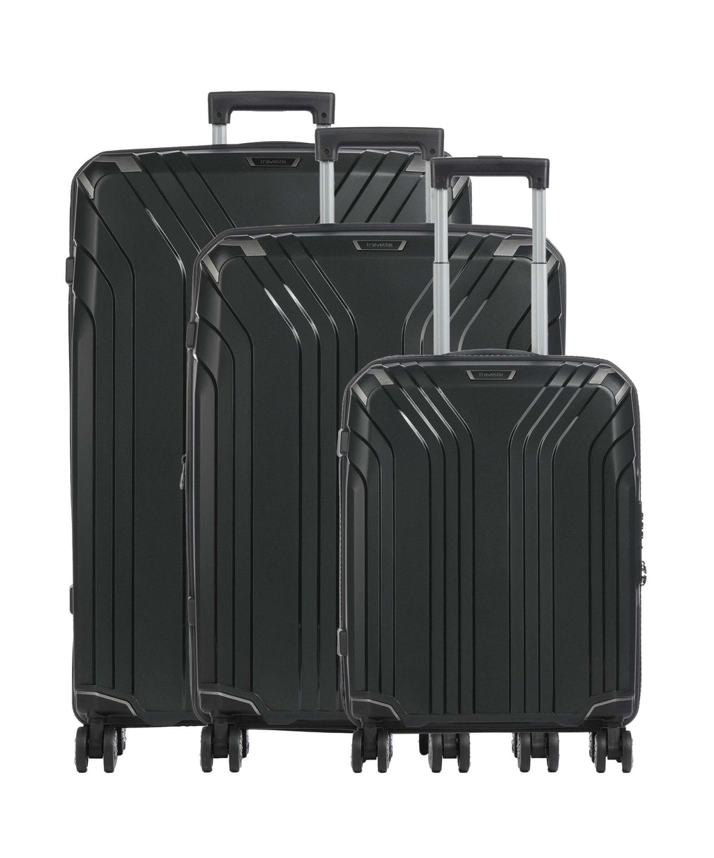 Travelite Elvaa Suitcase set (4 wheels) schwarz