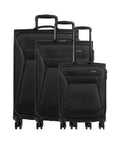 Travelite Chios Suitcase set (4 wheels) schwarz