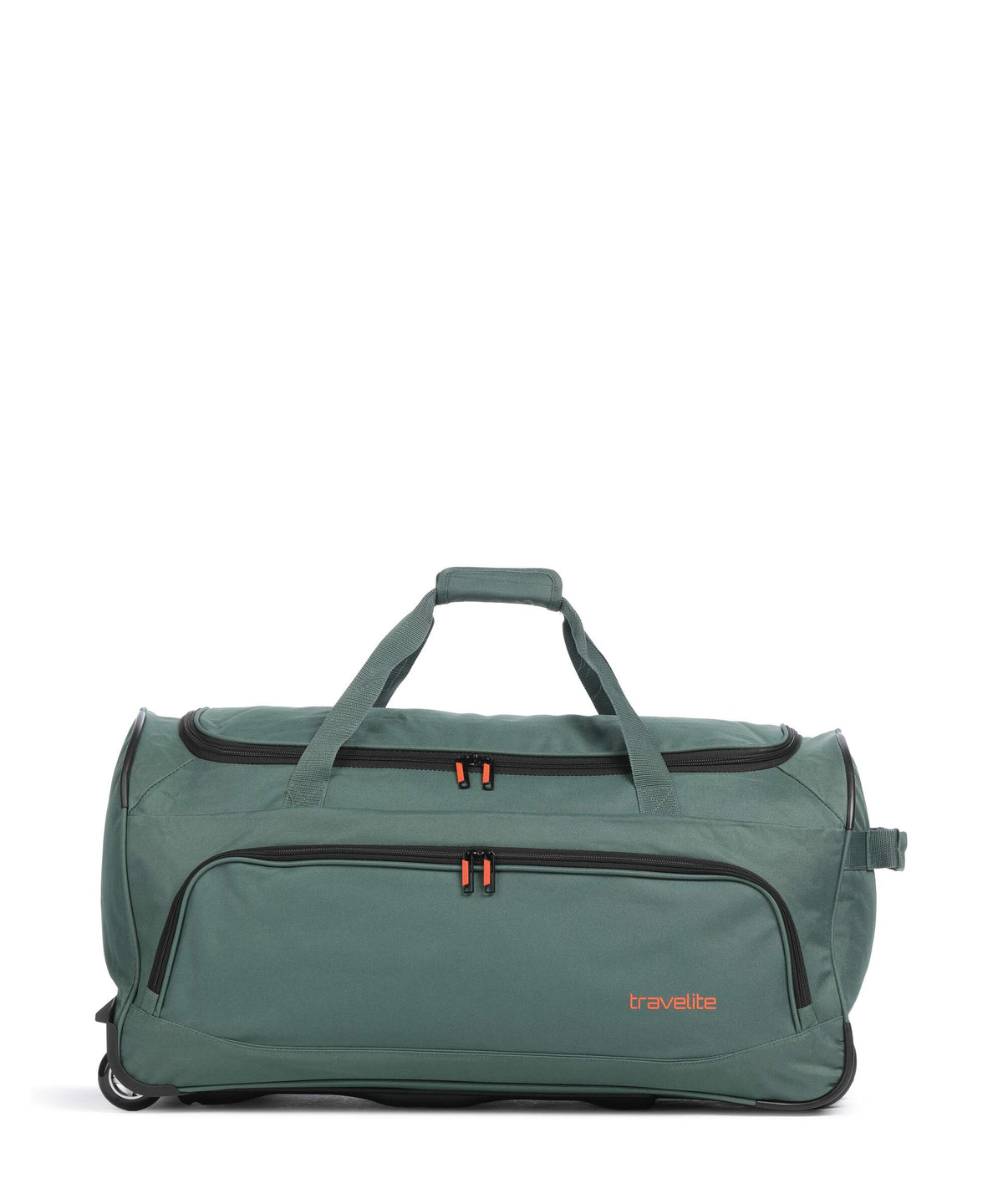 Travelite Basics Travel bag with wheels dunkelgrün