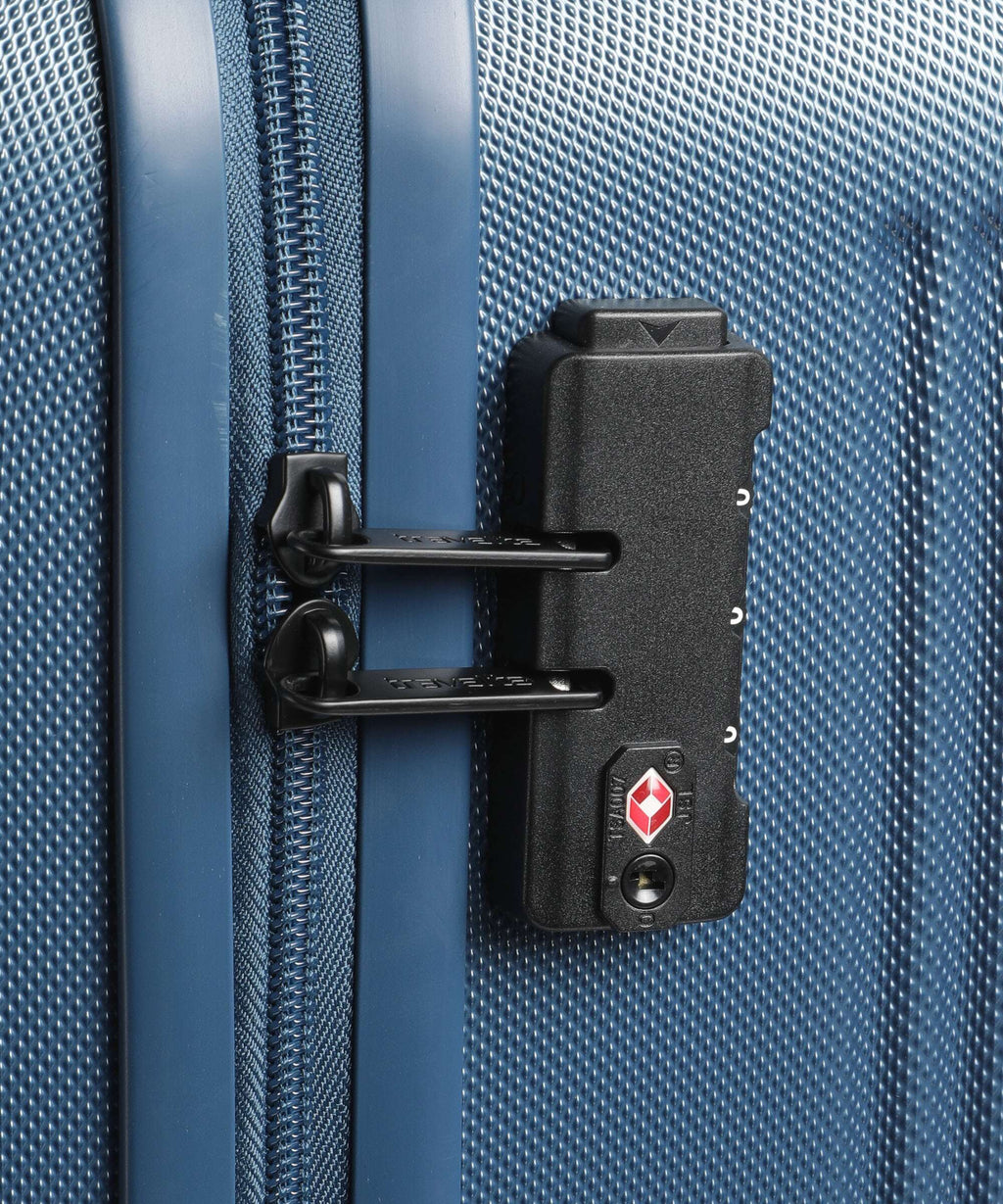Travelite Bali Suitcase set (4 wheels) blau