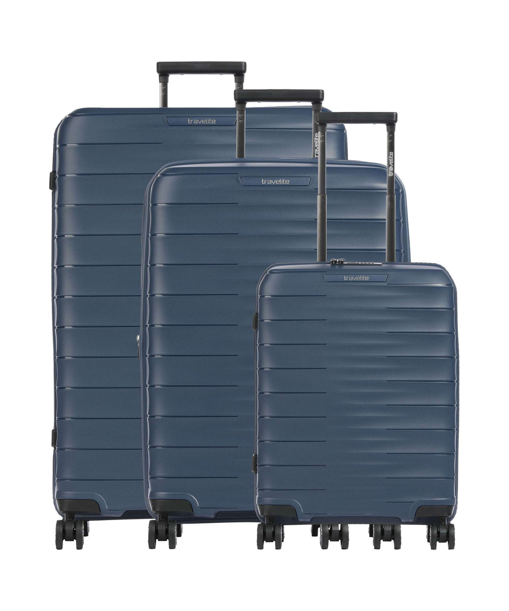 Travelite Mooby Suitcase set (4 wheels) marine