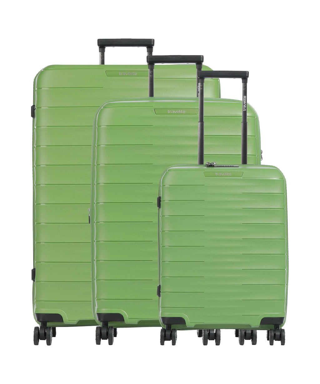 Travelite Mooby Suitcase set (4 wheels) grün