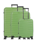 Travelite Mooby Suitcase set (4 wheels) grün