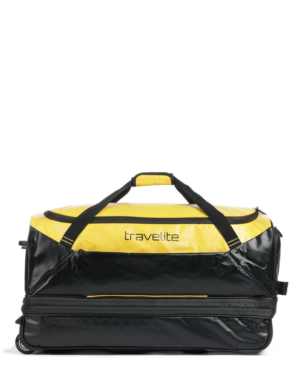 Travelite Basics Travel bag with wheels gelb