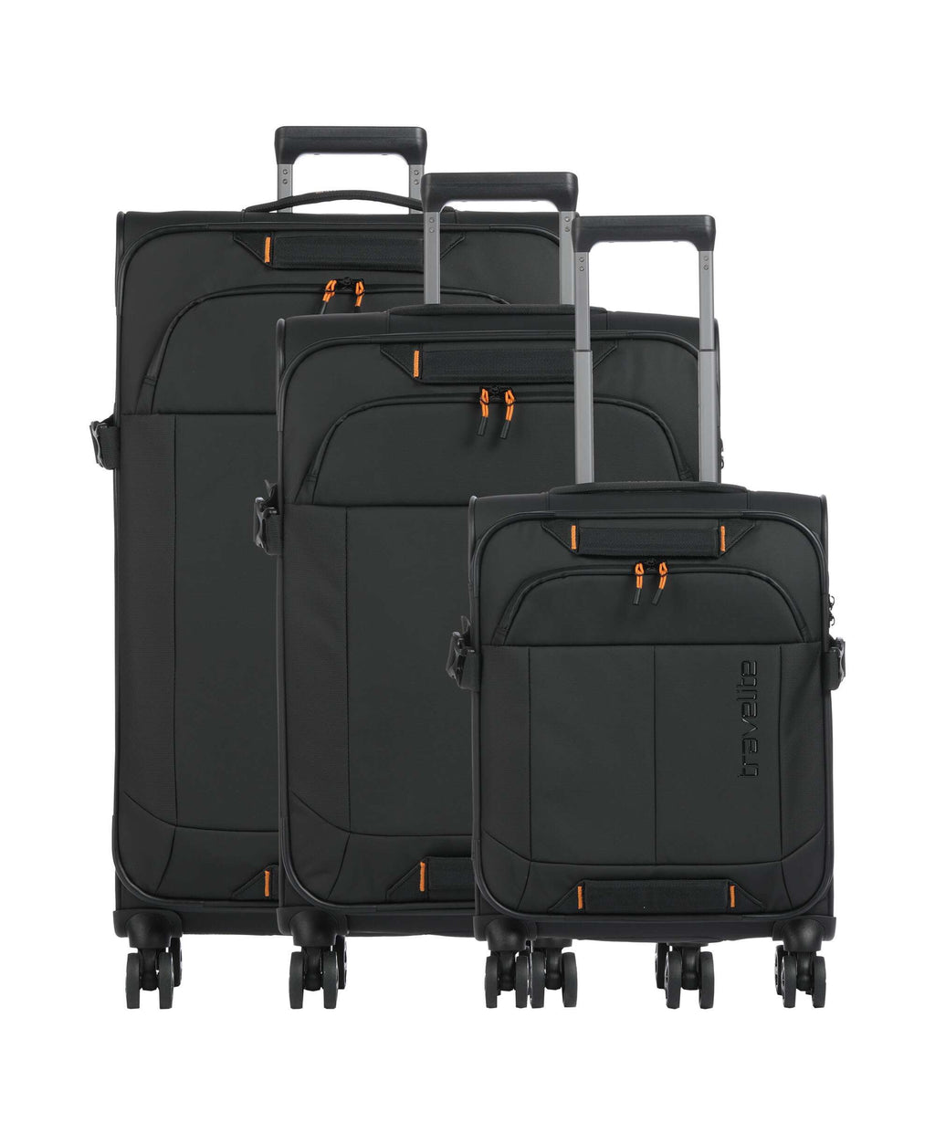 Travelite Briize Suitcase set (4 wheels) schwarz