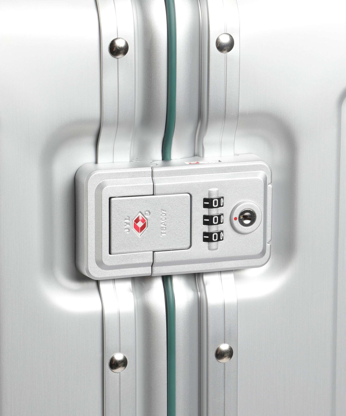 Travelite Next Spinner (4 wheels) silber/grün