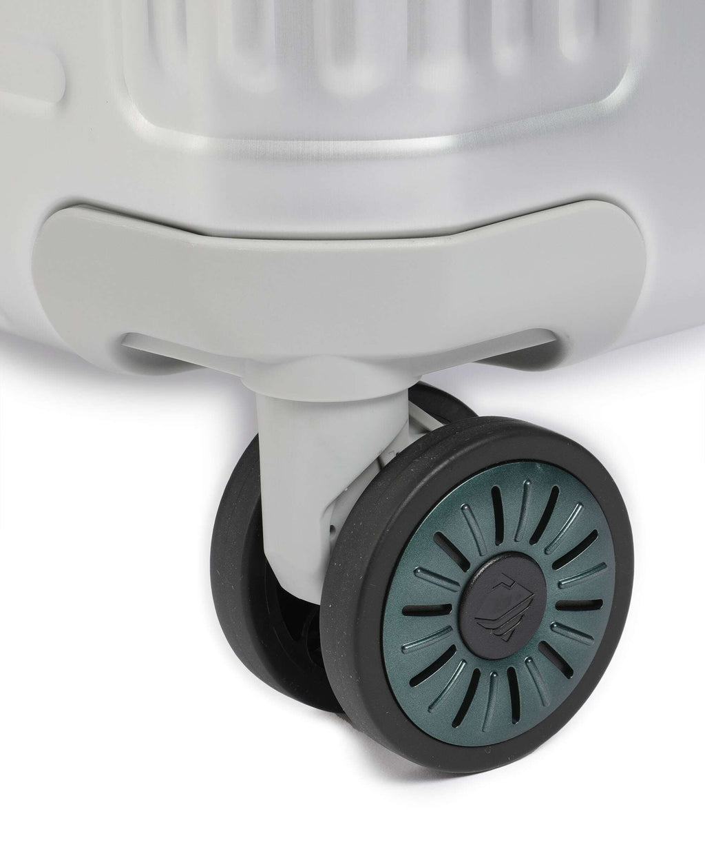Travelite Next Spinner (4 wheels) silber/grün