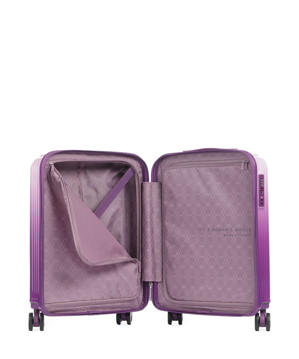 Travelite Lascana Edition Spinner (4 wheels) purple degrade