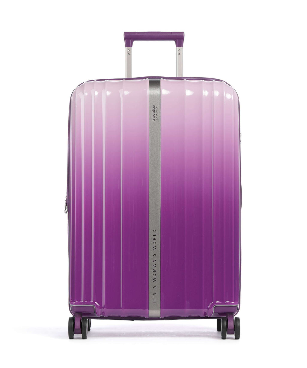 Travelite Lascana Edition Spinner (4 wheels) purple degrade