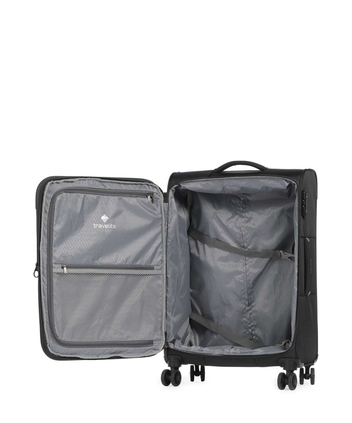 Travelite Umbria Spinner (4 wheels) black
