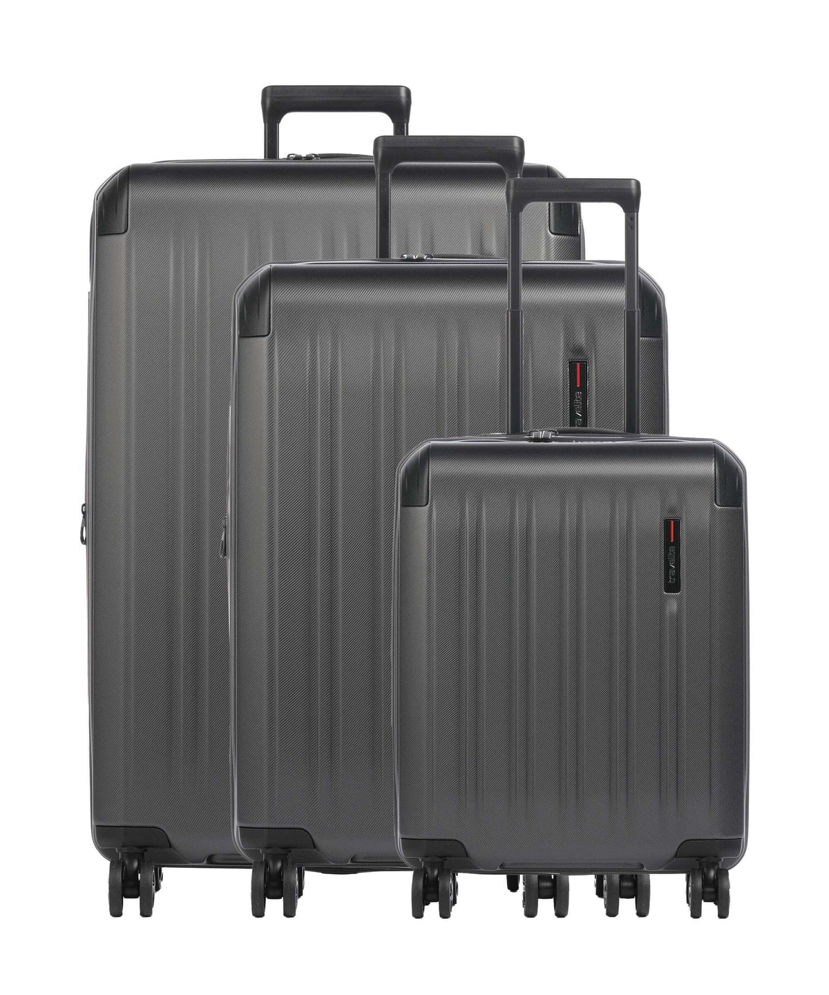 Travelite Dynamiic Suitcase set (4 wheels) anthrazit