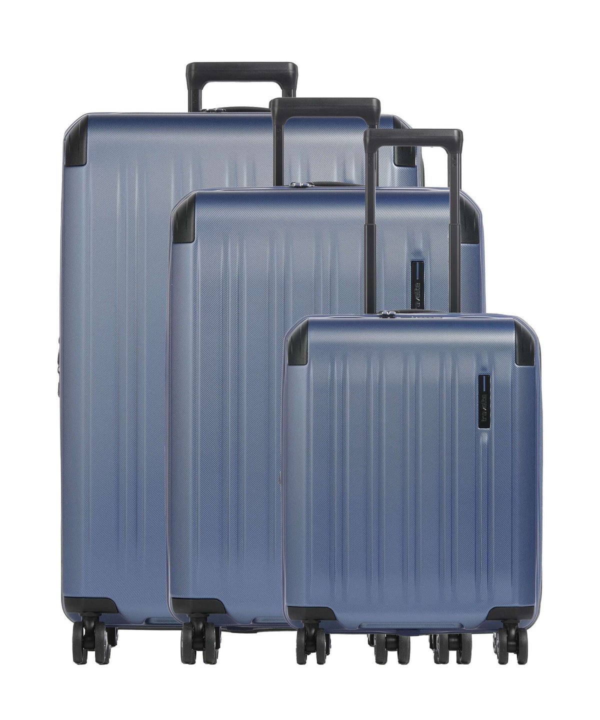Travelite Dynamiic Suitcase set (4 wheels) denim blue