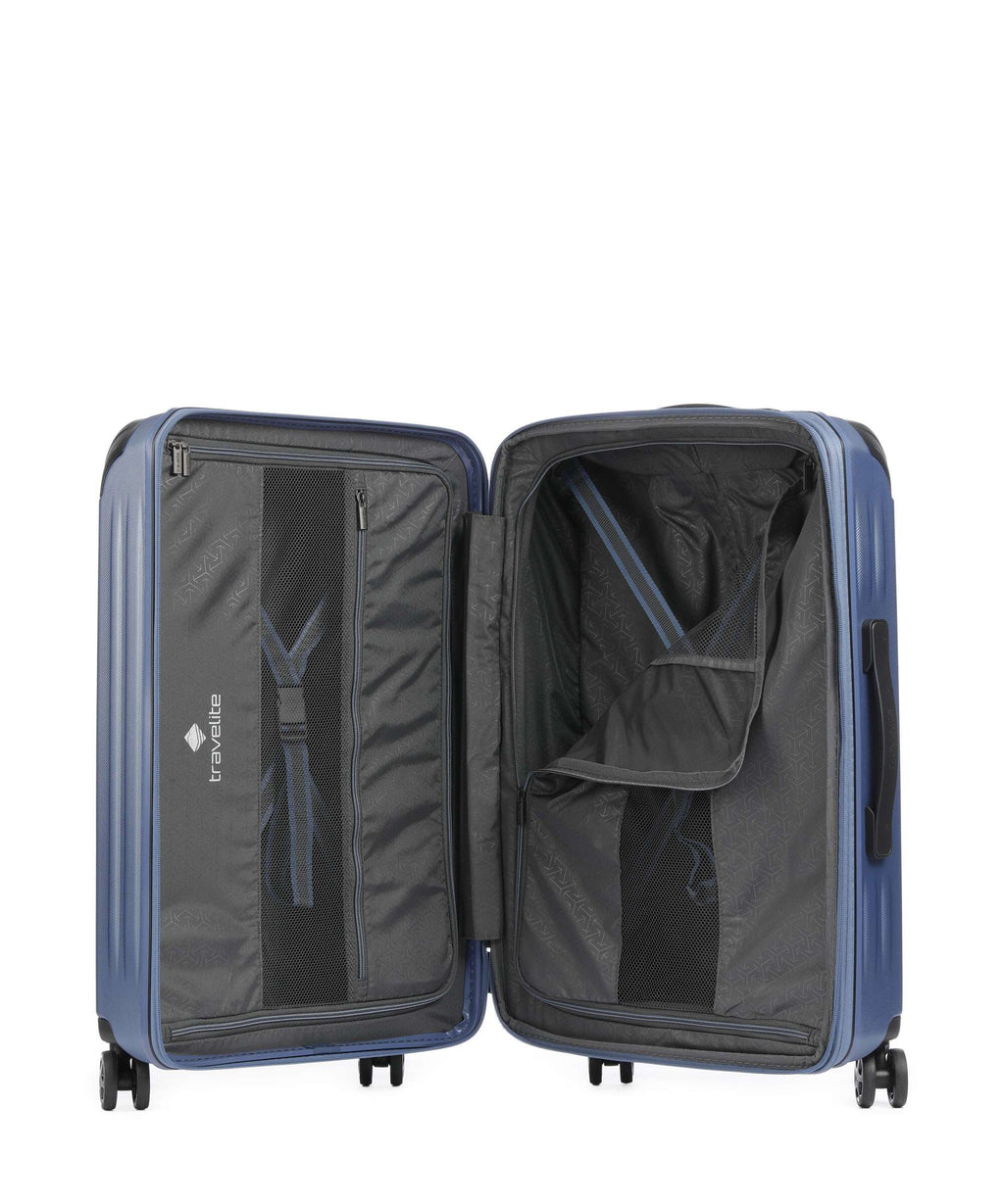 Travelite Dynamiic Suitcase set (4 wheels) denim blue
