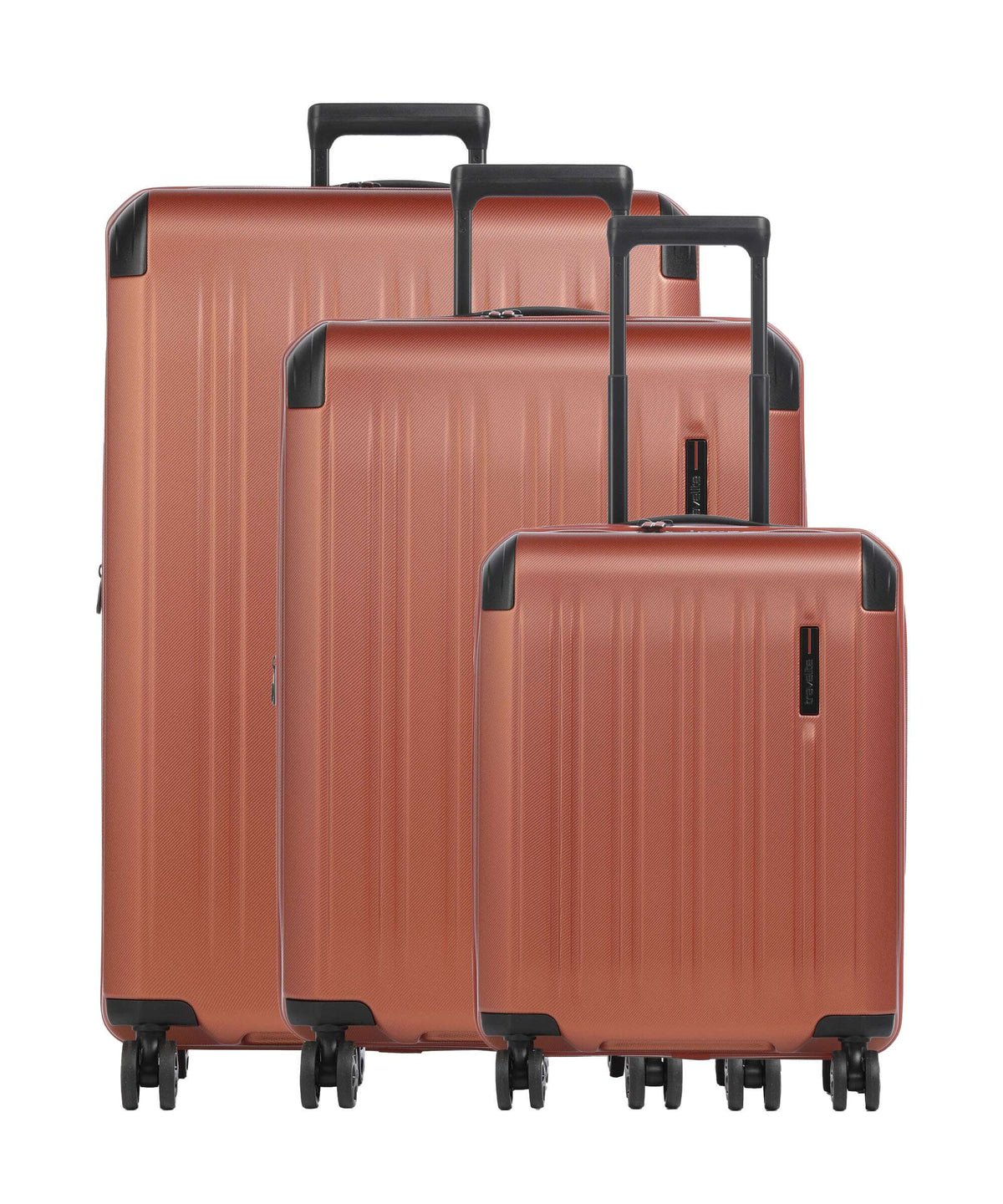Travelite Dynamiic Suitcase set (4 wheels) kupfer