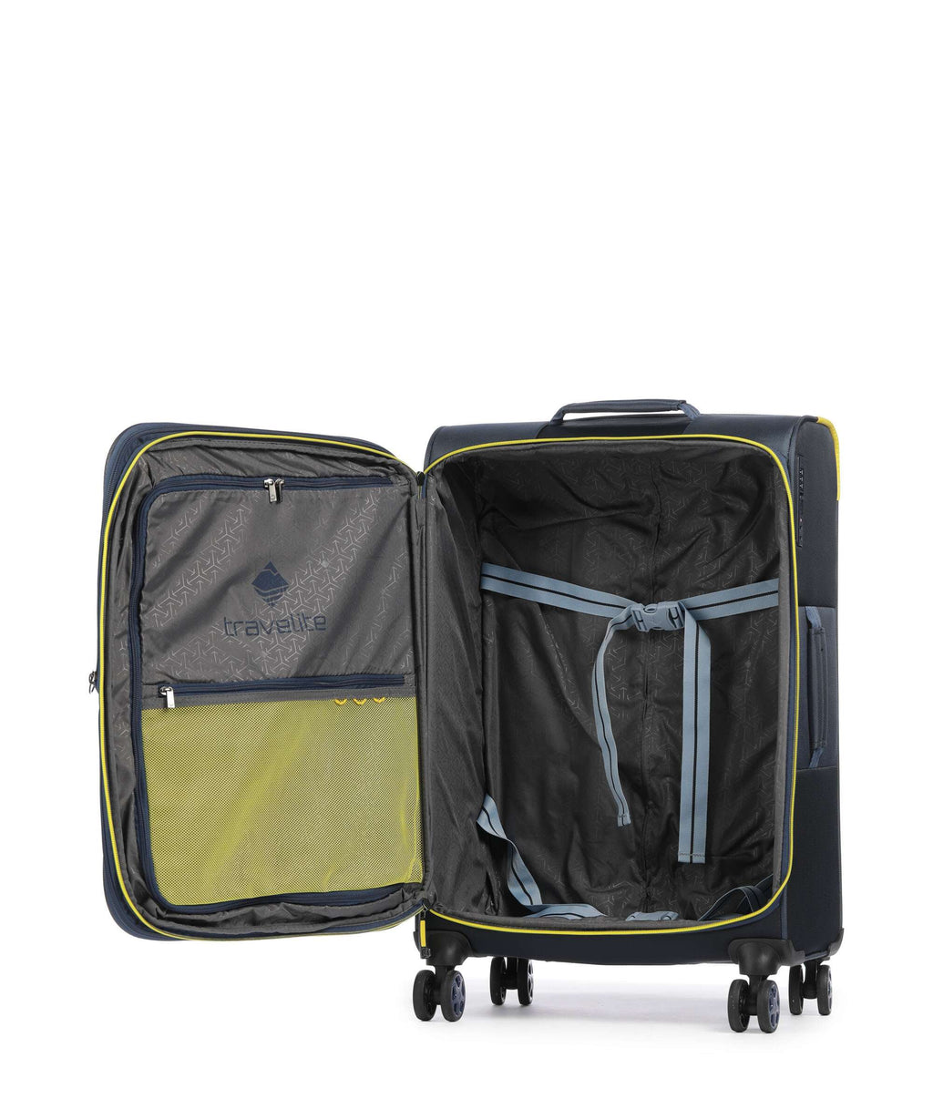 Travelite Color Craze Suitcase set (4 wheels) blau