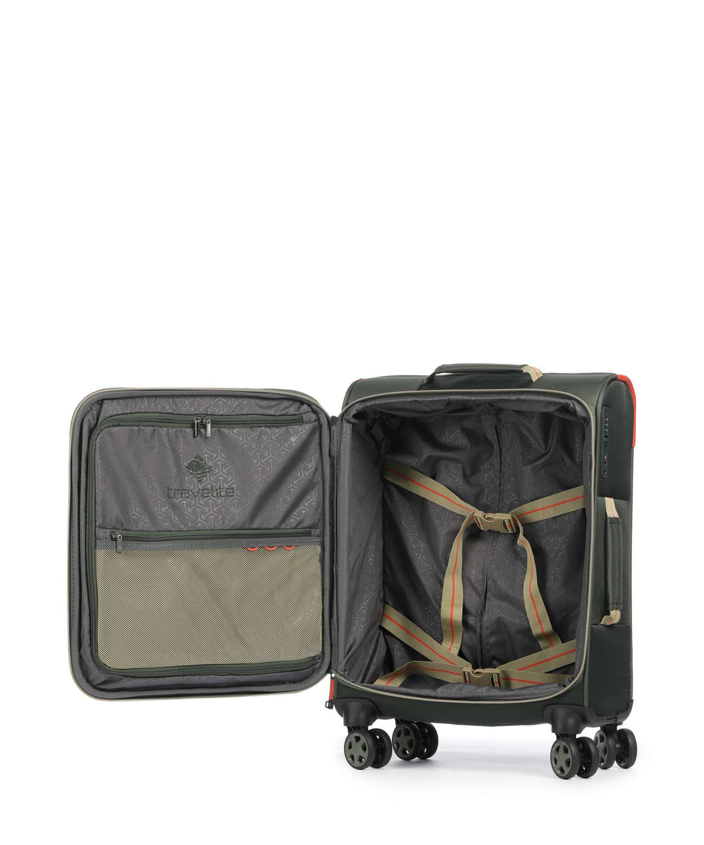 Travelite Color Craze Spinner (4 wheels) oliv