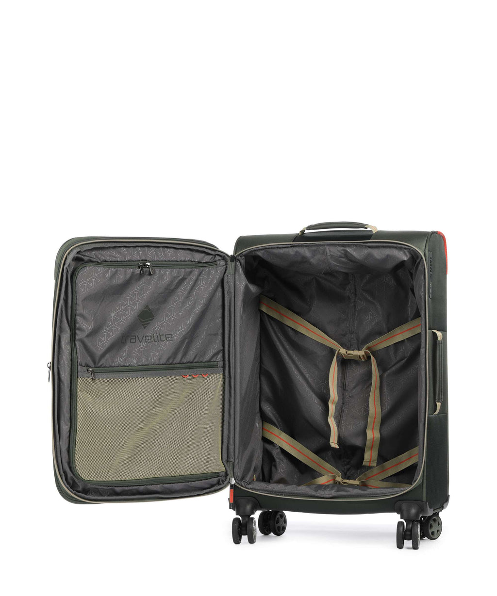 Travelite Color Craze Spinner (4 wheels) oliv