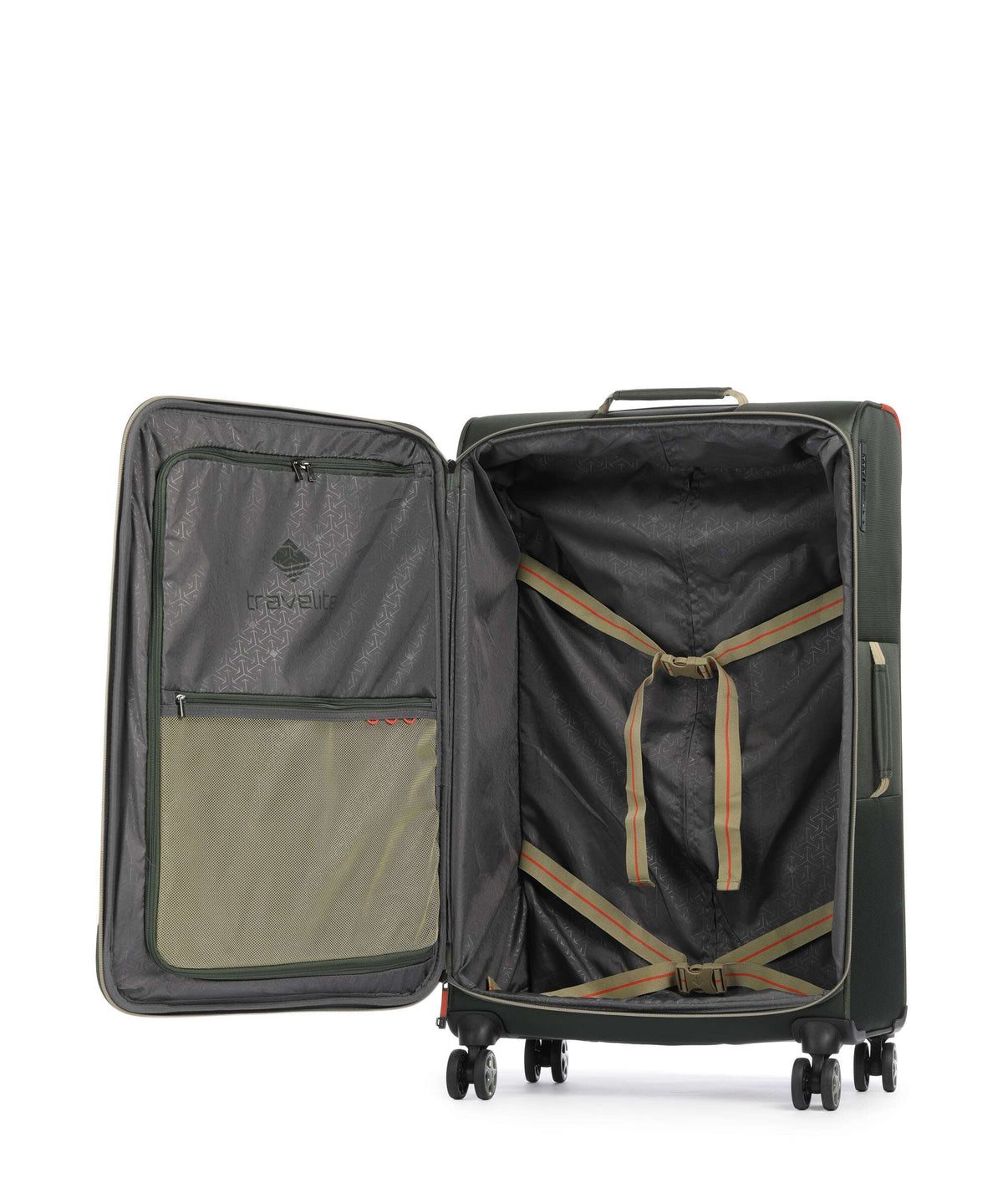 Travelite Color Craze Spinner (4 wheels) oliv