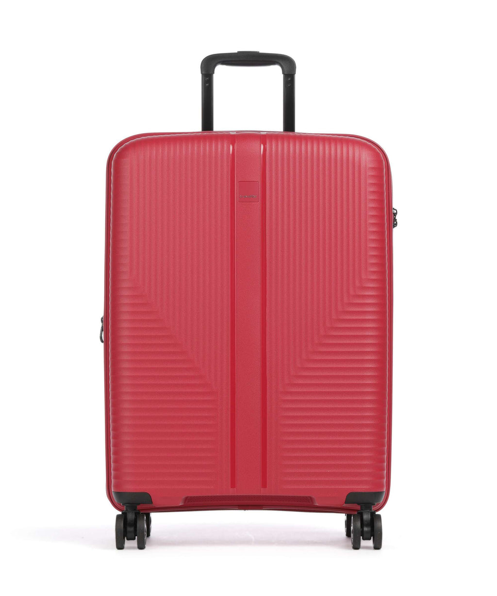 Travelite Air Stripe Spinner (4 wheels) red