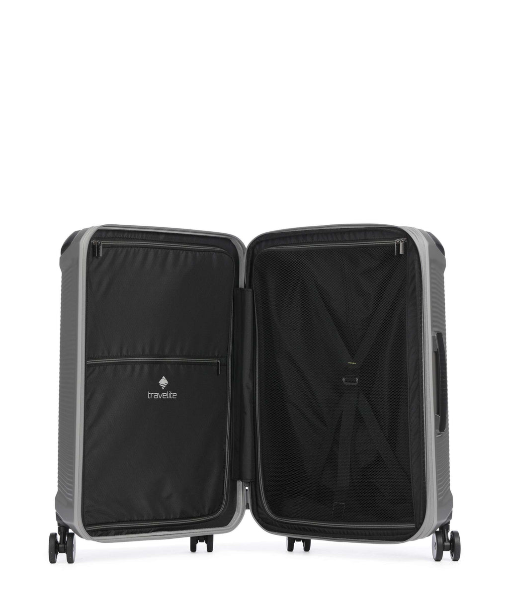 Travelite Millenium Spinner (4 wheels) silver